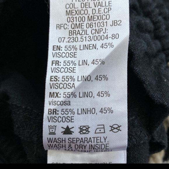 ROXY Oceanside Flared Linen Pants - Picture 8 of 8